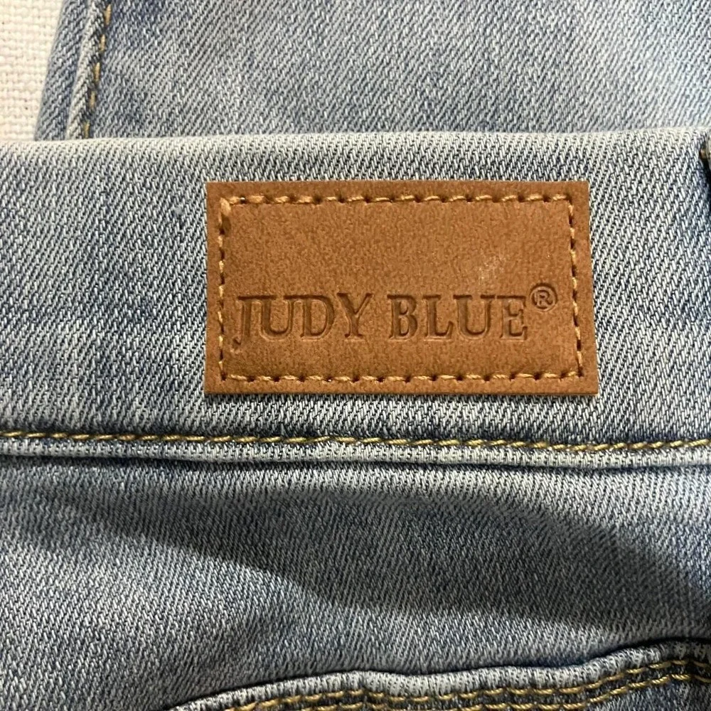 Judy Blue Womens Skinny Fit Pull On Jeans Light Wash High Rise Jeggings 5/27 - Picture 6 of 7